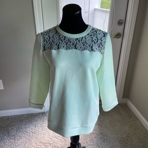 Ted Baker Neoprene Lace Shirt